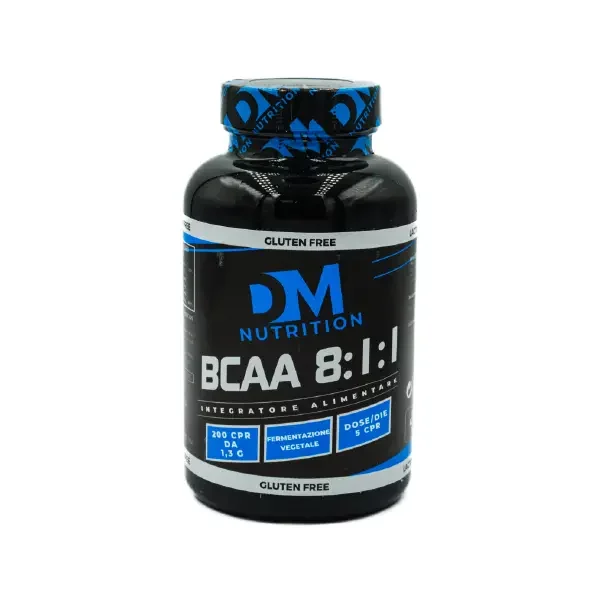 Integratore Aminoacidi BCAA 8:1:1 DM Nutrition