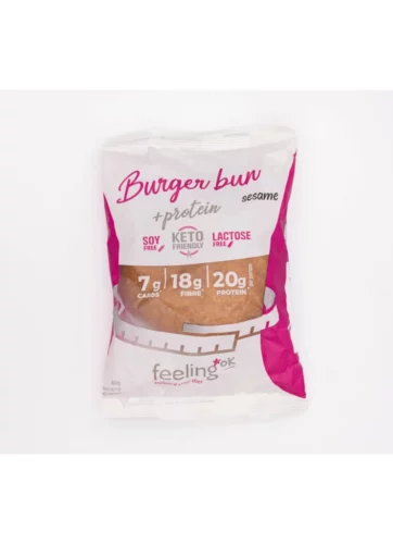 Burger Bun +Protein - Feeling Ok